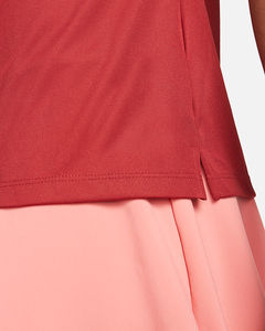 T-shirts Polo de Golf en Coton Tricoté Respirant de Haute Qualité pour Femmes, Décontractés, Courts, pour l'Entraînement, avec Broderie et Impression de Badge Décoratif - Product Image 4