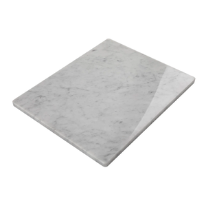 Planche à découper en marbre, planche à découper en pierre blanche de qualité supérieure avec poignée, planche à découper pour la cuisine - Product Image 5