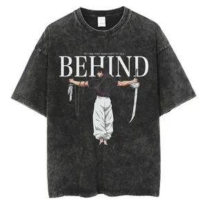 เสื้อยืดคอกลมแขนสั้นผ้าฝ้ายนุ่มสไตล์สตรีทแวร์ ระบายอากาศได้ดี แห้งเร็ว ทรงปกติ ใส่สบาย แฟชั่นทันสมัย - Product Image 2