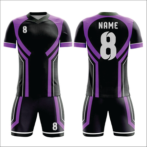 Diseña tus Propias Camisetas de Fútbol Transpirables 100% Poliéster, Uniformes de Equipo Personalizados, Crea Camisetas de Fútbol Antibacterianas de Secado Rápido - Product Image 1