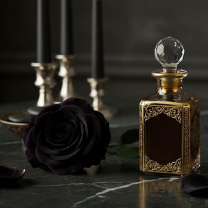 Aceite de Perfume de Rosa Negra Pura, Aceite de Rosa Natural para Cuidado Personal, Aromaterapia y Fragancia Duradera - Product Image 3