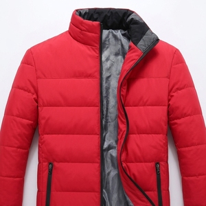 Chaqueta de Invierno Acolchada para Hombre, Reflectante, de Alta Visibilidad, con Capucha, Abrigo Acolchado Cálido - Product Image 6