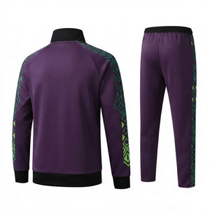 Ensemble de survêtement respirant pour homme, fermeture éclair intégrale, pour la course, l'exercice, l'entraînement et les activités de plein air - Product Image 2