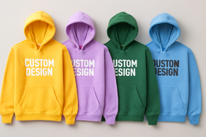 เสื้อฮู้ดดี้ปักลายทรงโอเวอร์ไซส์แบบครอป ผ้าฝ้ายเฟรนช์เทอร์รี่ 100% หนัก 500 กรัม สไตล์สตรีทแวร์ลำลองสำหรับฤดูหนาว ทรงปกติ - Product Image 4
