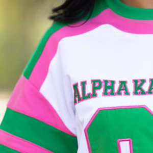   Camiseta de Hockey para Mujer, Manga Corta, con Estampado Gráfico, Estilo Casual, Deportivo, Universitario, Preppy, Moda Urbana - Product Image 3