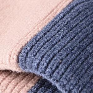 Bonnet en laine tricoté de haute qualité avec logo brodé personnalisé, chaud pour l'hiver, unisexe, pour le ski et les activités de plein air, bonnet côtelé à revers - Product Image 2