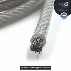 6x19 Ungalvanized Steel Core Wire Rope Cable For Construction <b>Hardware</b> Industrial Applications And General Cable Use - Product Image 1