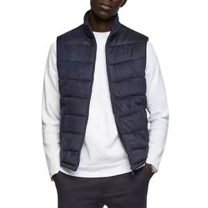 Customized Half Sleeves Men's Jacket Wholesale Puffer Jacket 2025 High Quality Men's Jacket - Product Image 1