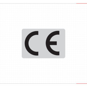 Etiqueta Adhesiva con Certificación CE Oficial, Resistente al Calor, a los Arañazos y al Agua, para Seguridad en Maquinaria Industrial - Product Image 1