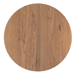 Table à manger ronde pliable 4 places en teck, naturelle, moderne, écologique, durable, faite à la main et multifonctionnelle pour la maison et la cuisine - Product Image 6