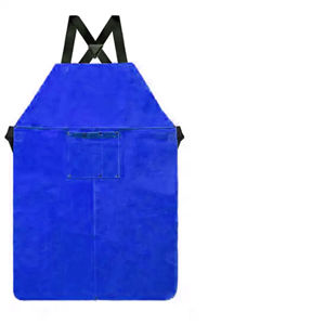Delantal de Soldadura de Cuero Vacuno, Resistente al Calor y a las Llamas, Ajustable, Ropa de Trabajo Protectora para Soldador, Industrial - Product Image 3