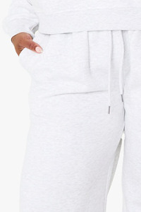 Premium <b>Women</b> Grey Wide Leg Sweatpants High Waist Casual Loose Fit <b>Lounge</b> <b>Trousers</b> Straight Leg Jogger Pants Athletic Wholesale - Product Image 4