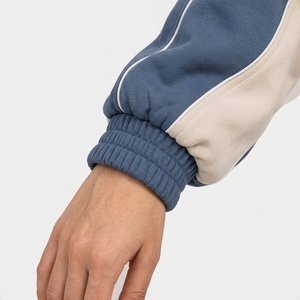 Ensemble de survêtement streetwear pour femmes, veste et pantalon large, sur mesure, deux pièces, tissu polaire, séchage rapide, respirant, hiver - Product Image 4