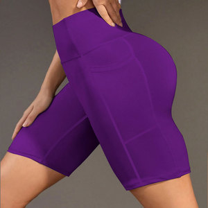 Shorts de compression personnalisés ODM pour femmes, pour la gym, la course, le yoga et les entraînements sportifs, coupe ajustée décontractée - Product Image 4