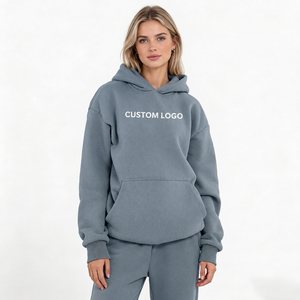 Sweat-shirt à capuche personnalisé pour femme, en mélange de coton doux, fournisseur pour les commandes de gros internationales - Product Image 1