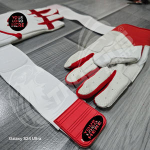 Guantes de Bateo TRQSONS Personalizables para Lanzador de Béisbol, de Cuero Genuino, Impermeables, Aislantes y de Puño Largo - Product Image 4