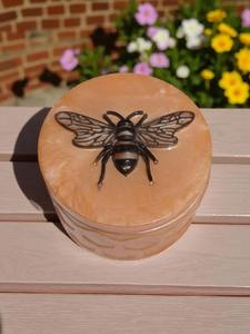 Boîte à bijoux décorative en résine florale faite à la main, petite boîte de rangement pour bijoux en résine personnalisée, décoration d'intérieur - Product Image 6