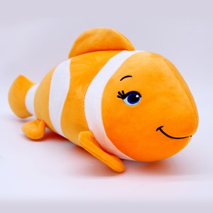 Adorable Peluche de Pez Payaso Nemo, Juguete de Pez Marino Suave, Cojín de Dibujos Animados Kawaii, Regalo para Niños, Decoración de Animales Marinos Abrazables - Product Image 1