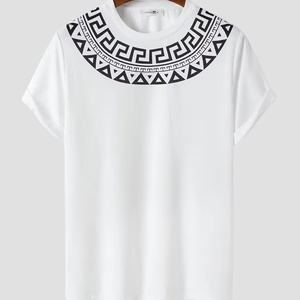 Logo personnalisé OEM, tissu en coton écologique antibactérien anti-UV, col rond, tissu dobby, coupe régulière, unisexe, surdimensionné, manches longues - Product Image 1