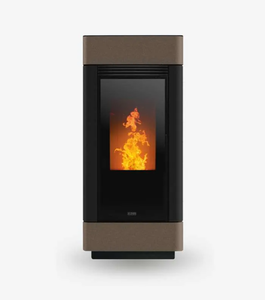 ÚLTIMA OFERTA EN ESTOCHE: Estufa de Pellets Independiente para Interiores, Unidad de Calefacción con Frente de Vidrio para Sala de Estar - Product Image 1