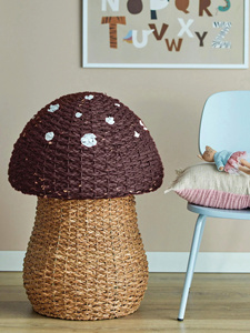 Cesta de Almacenamiento de Algas Marinas con Forma de Hongo para Niños |   Hecho en Vietnam |   Precio al por Mayor y Diseño Personalizado - Product Image 3