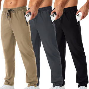 100% Cotton Men's Sweatpants Comfortable Feel Drawstring Design Mid Waist High Quality Material Outdoor Sports <b>Traveling</b> <b>Trouser</b> - Product Image 6
