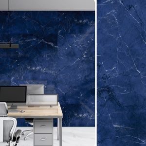 Carrelage mural en porcelaine émaillée sculptée de luxe 600x1200, finition haute brillance, moderne, pour salle de bain, hôtel de prestige, bureau, centre commercial - Product Image 1