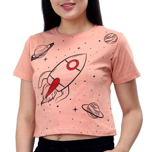 Women <b>Crop</b> <b>Top</b> Comfortable Fit Soft Fabric Short <b>Top</b> Daily Wear Style Women <b>Crop</b> <b>Top</b> Lightweight Short - Product Image 3