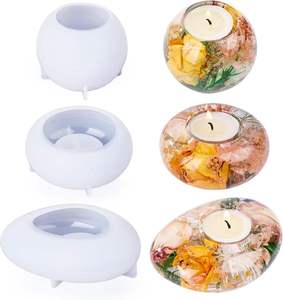 Portavelas de Resina Hecho a Mano, Ecológico e Impermeable para Actividades Religiosas - Product Image 5