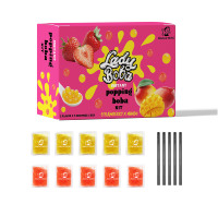 Instant Litchi Passievrucht Smaak Popping Boba Bubble Kit
