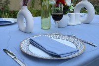 Nappe de table rectangulaire de luxe légère et personnalisée, couleur unie, 100 % coton, tissu lavé à la pierre