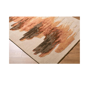 Tapis de luxe fait main en laine et viscose, tapis moderne artisanal, revêtement de sol durable et doux pour la maison, le salon et la chambre. - Product Image 4