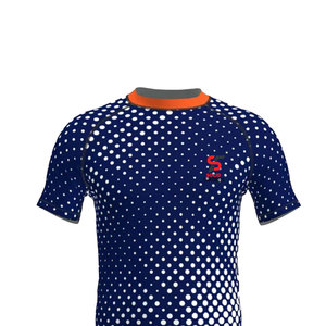 Solide Trader Premium Athlétisme Couche de base à manches courtes Séchage rapide Léger Confortable Gym Vêtements d'entraînement Rash Guard - Product Image 6