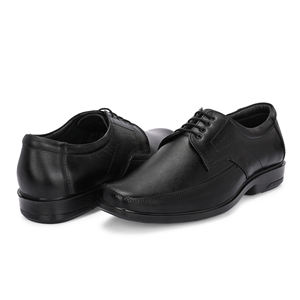 Chaussures habillées en cuir véritable pour hommes, chaussures de ville formelles à lacets en cuir véritable pour hommes, vente en gros, approvisionnement direct usine - Product Image 4