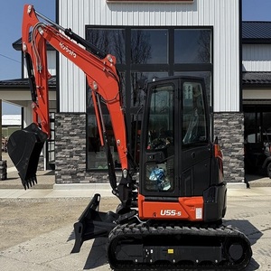 รถขุดขนาดเล็กคุณภาพสูง Kubota U55 5 ตัน ให้ประสิทธิภาพทรงพลัง ควบคุมง่าย สภาพดีเยี่ยม ราคาตลาดดีที่สุด - Product Image 1