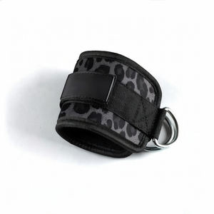 Correas de Tobillo Acolchadas Personalizadas para Gimnasio, de Alta Calidad, Color Negro, para Máquinas de Cable - Product Image 5