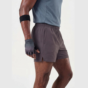 Men Active Sports Shorts with Soft Lightweight <b>Material</b> Moisture Wicking Running Training Shorts for Fitness Gym Workout Wear - Product Image 3