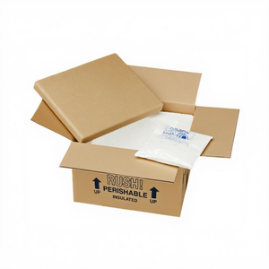 <b>Small</b> Insulated Styrofoam Shipping <b>Box</b> <b>with</b> <b>Lid</b> Thermo Chill Reusable Cooler for Medical & Temperature-Sensitive Packaging - Product Image 5