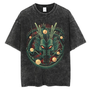 Camiseta Unisex con Estampado Gráfico Moderno, Algodón Suave Premium, Cuello Redondo, Manga Corta, Corte Holgado, Estilo Casual Urbano - Product Image 6