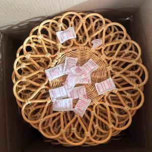 Vinagreen Handmade Woven Rattan Wedding Basket Plate <b>Circular</b> Flower Pattern Fancy Weaving Home Decor Ninh Binh - Product Image 2