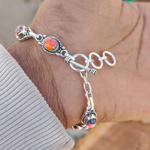 Handmade <b>Infinity</b> Exports Luxury Adjustable Charm <b>Bracelet</b> mix Gemstone Women Party - Product Image 4