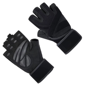 New Customized Logo <b>Weight</b> Lifting Half Finger Breathable Lightweight Non-Slip Polyester Gym Fitness <b>Gloves</b> for Unisex - Product Image 6
