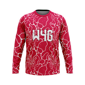 Chemises de sport personnalisées pour hommes de haute qualité, écologiques, 100% polyester, légères, à séchage rapide, extensibles, maillots de sport - Product Image 1