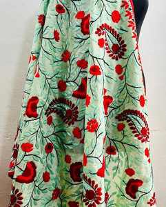 Dupatta Phulkari Fait Main, Couleurs et Motifs Assortis, Écharpes Légères Faites à la Main, Dupatta Indienne, Cadeau de Mariage Indien - Product Image 5