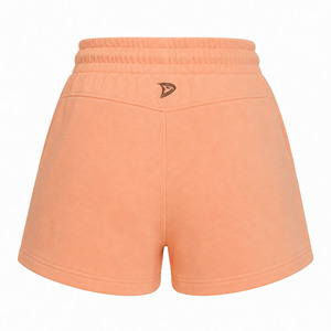 Dravelle Club Women's Peach Nonwoven Breathable Eco-Friendly Spandex/Cotton Shorts with <b>Drawstring</b> Waist Casual Style - Product Image 4