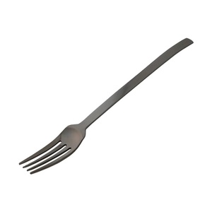 Fourchettes de service de cuisine en acier inoxydable de qualité supérieure, fabriquées en Inde, argentées pour le dîner - Product Image 1