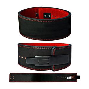 Custom Logo Cowhide Waterproof Eco-Friendly <b>Elastic</b> Heavy Duty Non-Slip Breathable Unisex Weightlifting <b>Belt</b> - Product Image 2