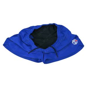 Venta al por mayor OEM ropa de gimnasia pantalones cortos cruzados para hombre Fitness entrenamiento corto deportes correr 2 en 1 corto con pantalones cortos de compresión interior para hombres - Product Image 1