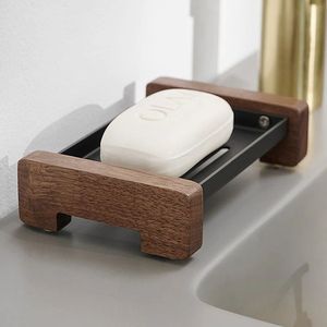 Eco-Friendly Rectangular Wooden Soap Dishes - Product Image 5