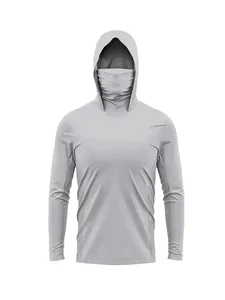 Chemises de pêche à manches longues légères et respirantes pour hommes, personnalisées par sublimation, sans couture, pour la protection solaire - Collection Massee Sports 2026 (vente en gros) - Product Image 3